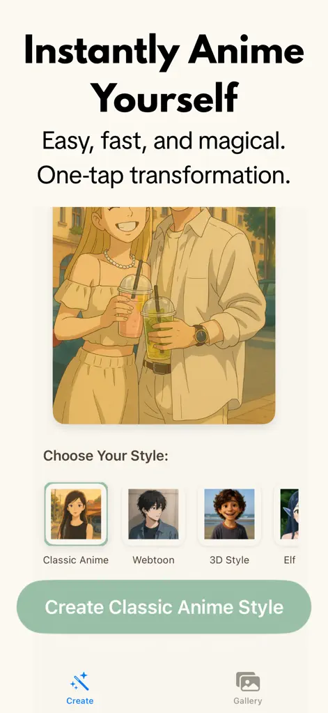 AniMake: AI Anime Editor - Lifestyle App | MWM