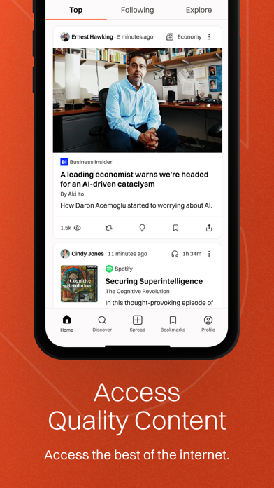 Spread Social Screenshot