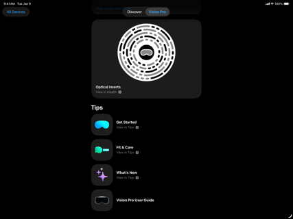 Apple Vision Pro screenshot 6