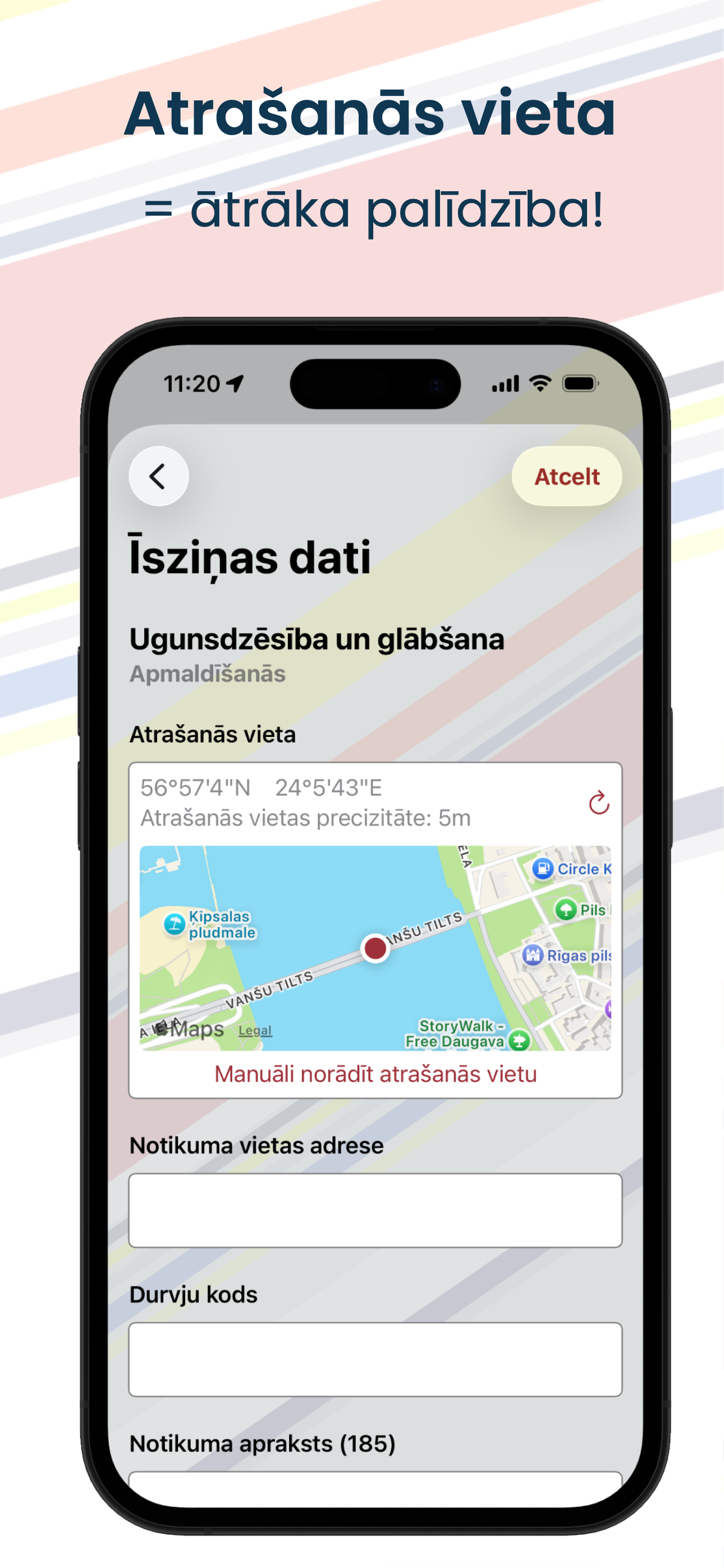 112 Latvija screenshot 5