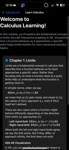 EGK Calculus AR screenshot