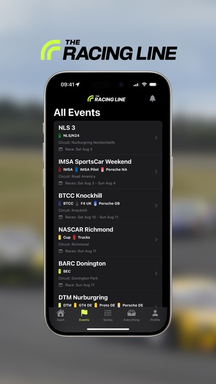 TheRacingLine: Race Calendar