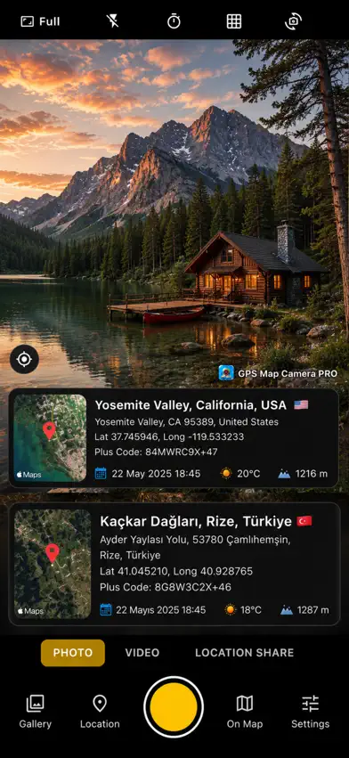 GPS Map Camera PRO : Timestamp screenshot 5