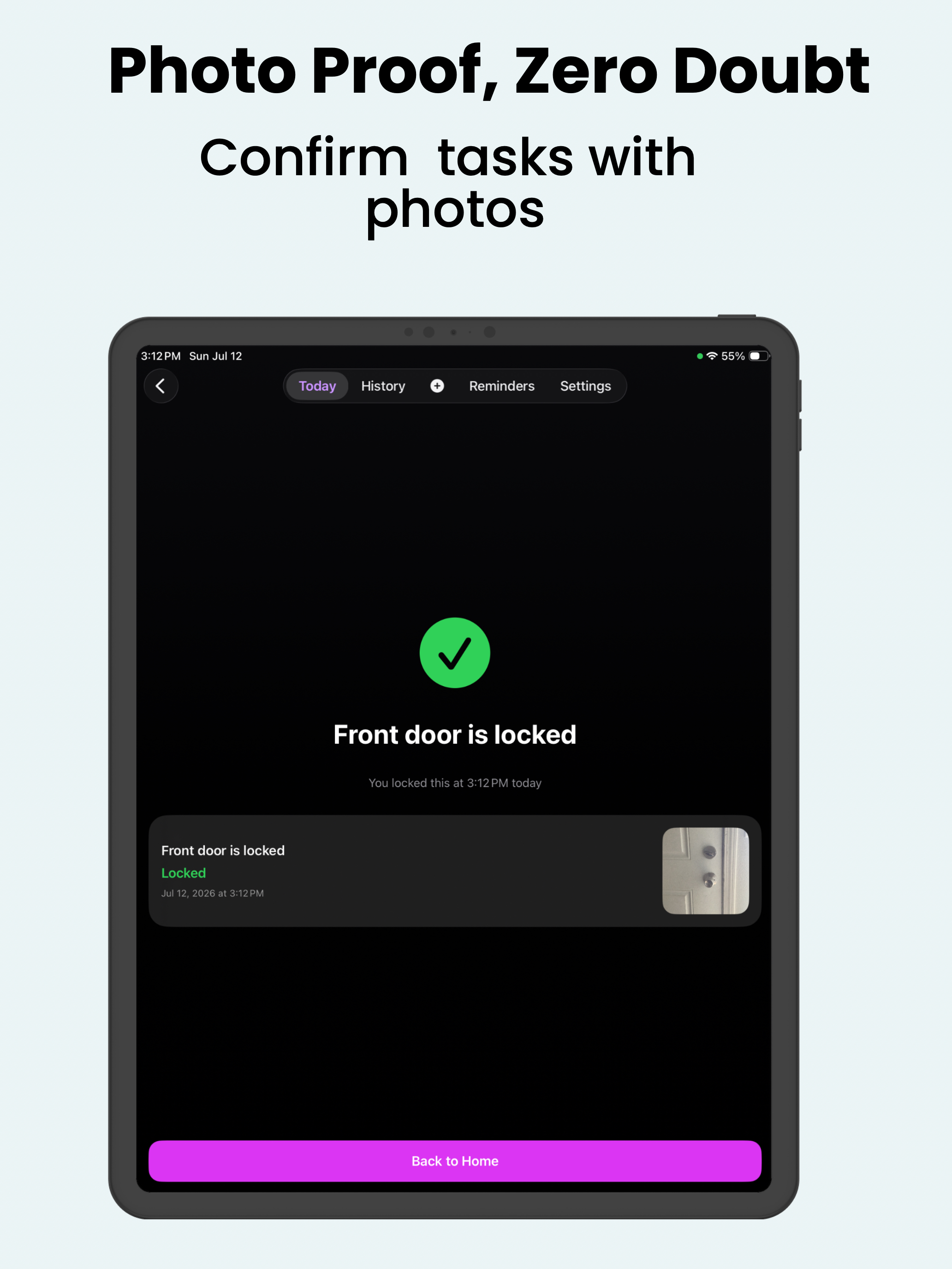 DoneSnap: Photo Task Reminders screenshot 8