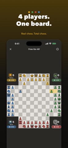 4-Player Chess iPhone screenshot