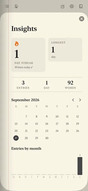 Folio - private Journal screenshot 3