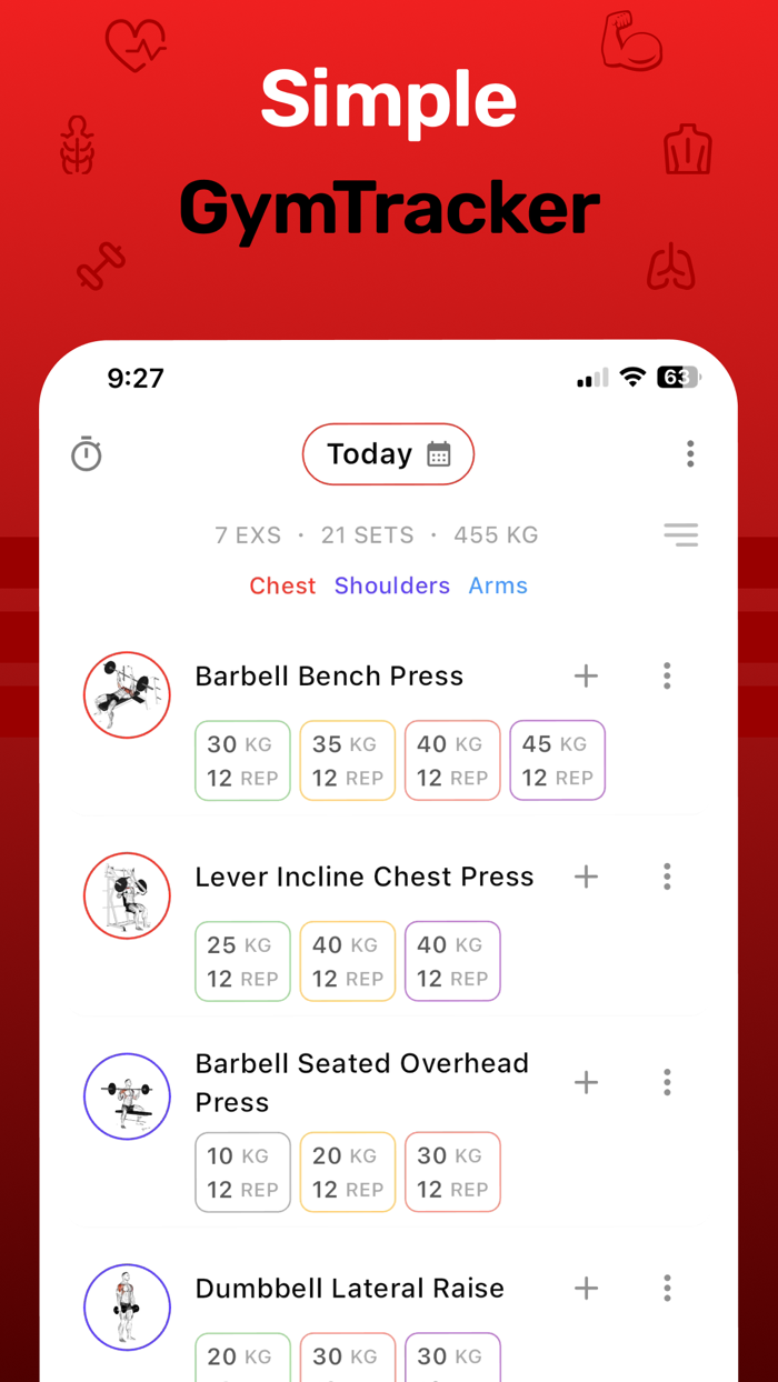 GymTracker - Workout Log