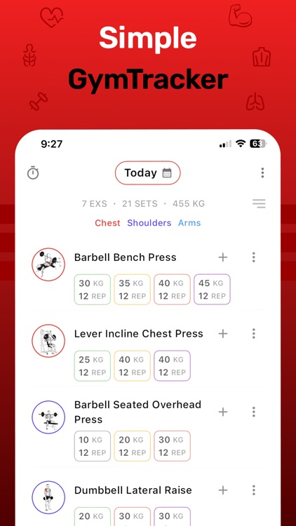 GymTracker - Workout Log
