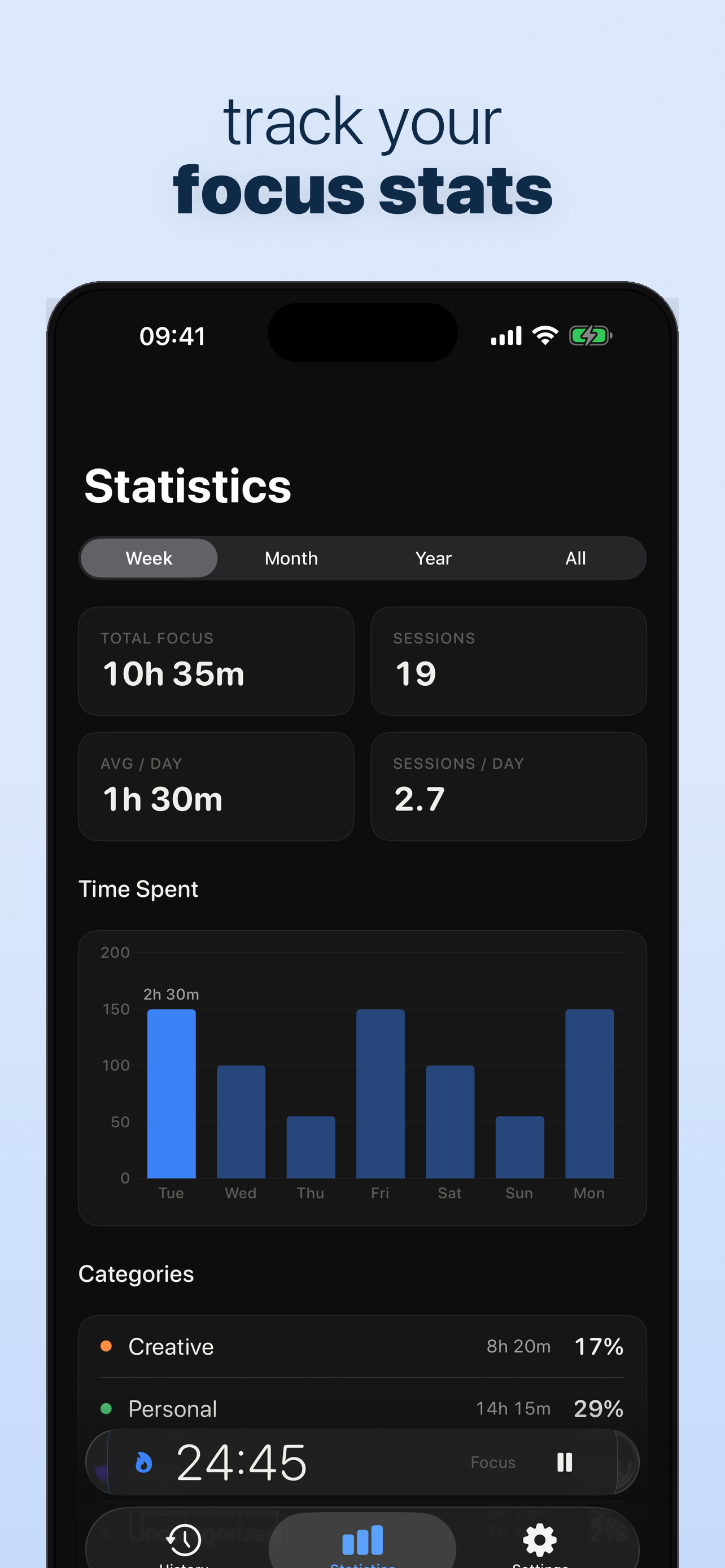 Pomodoro Timer: PomoKit screenshot 3