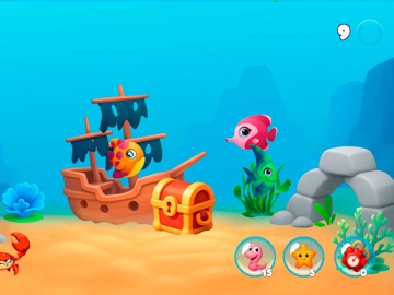 Sea Fishing - Sushi Maker Game iPad screenshot