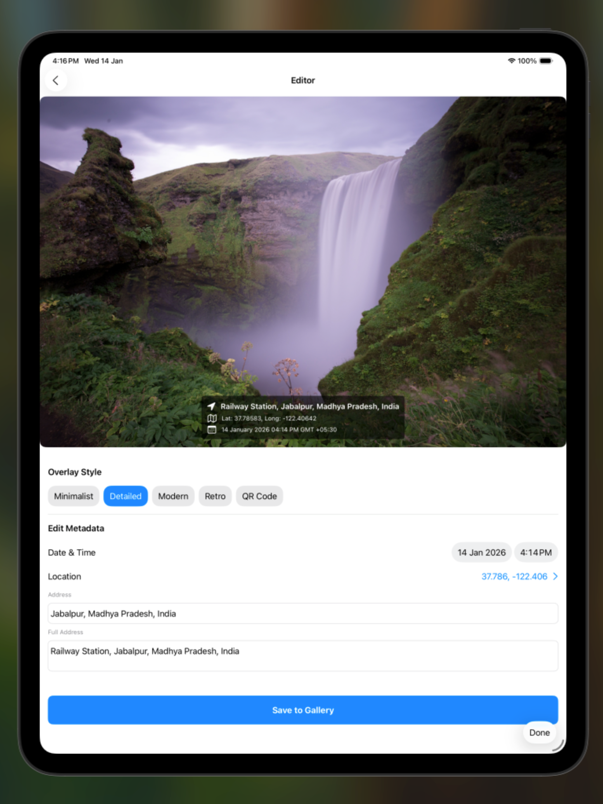 Geotag Photo Editor screenshot 11