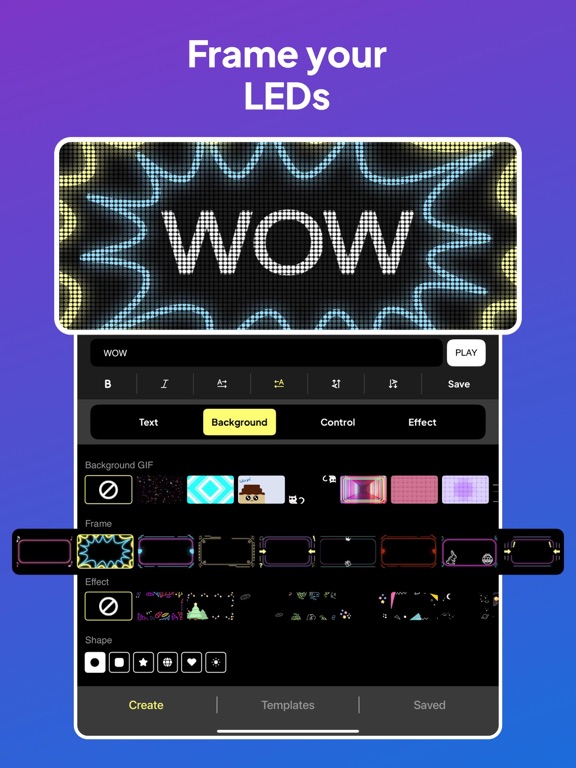 LED Scroller and Text Banner iPad screenshot 4 - Utilities app