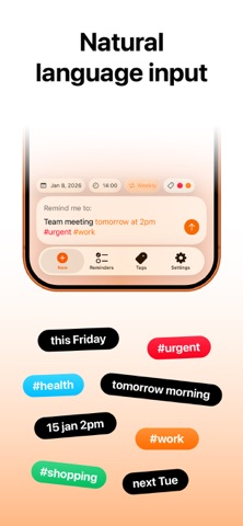 Re:mindr - Quick Reminders Screenshot 2 of 6