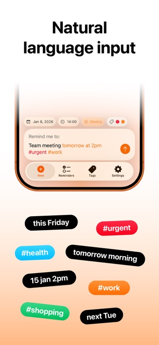 Re:mindr - Quick Reminders Screenshot 2 of 6
