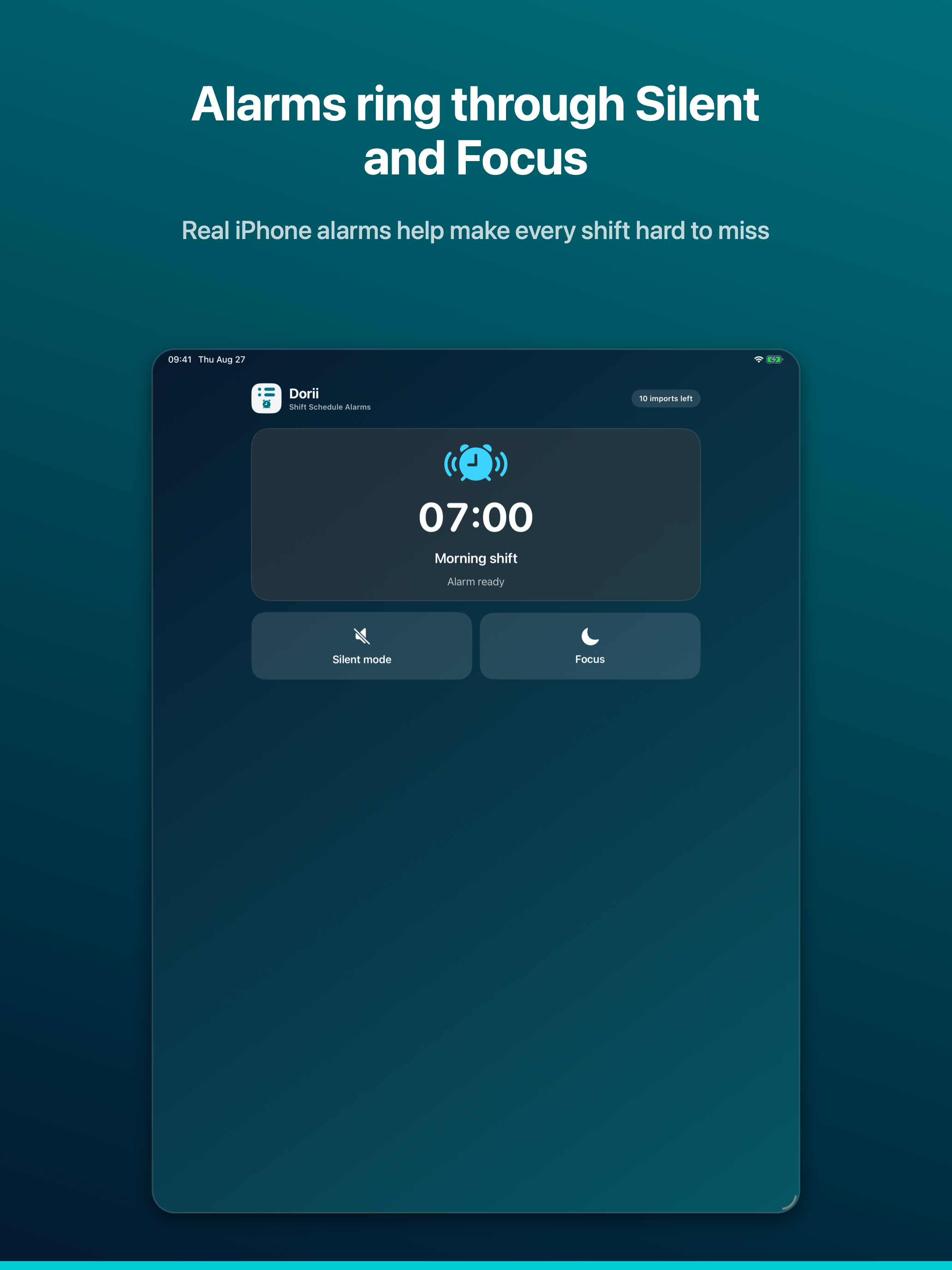 Dorii: Shift Schedule Alarms screenshot 8