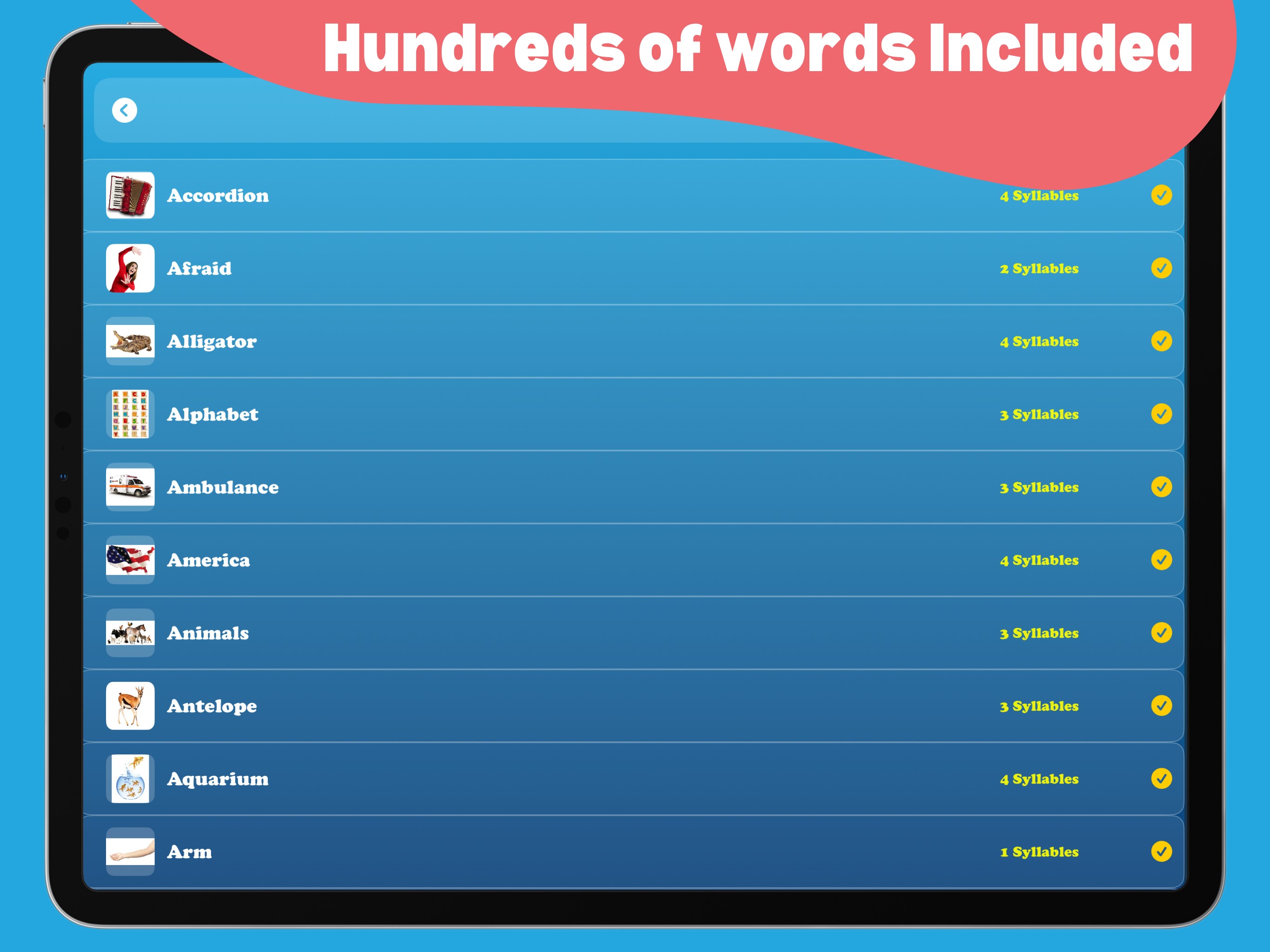 Syllables Splash screenshot 7