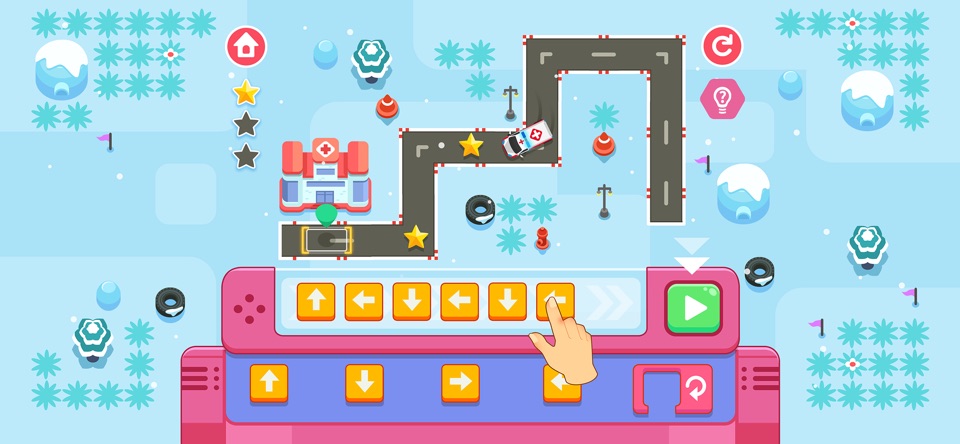 Dinosaur Coding games for kids screenshot 2