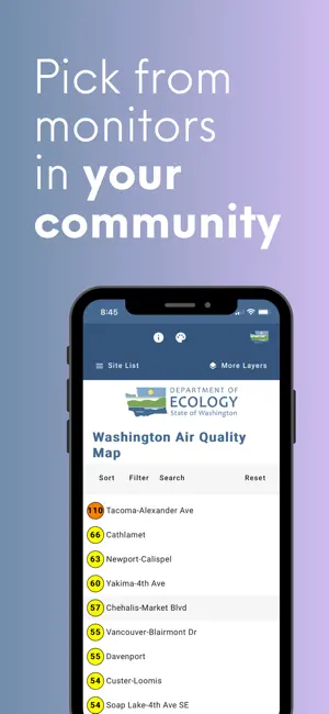 Air Quality Washington screenshot 4