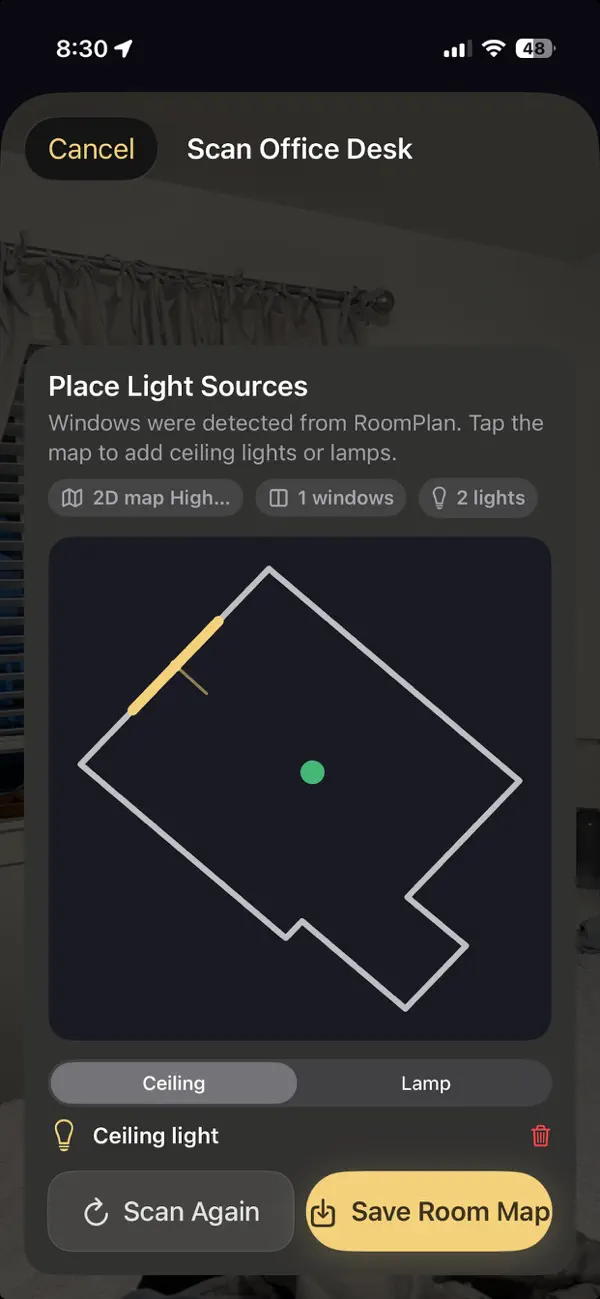 Screenshot #3 pour Alumina Light Meter