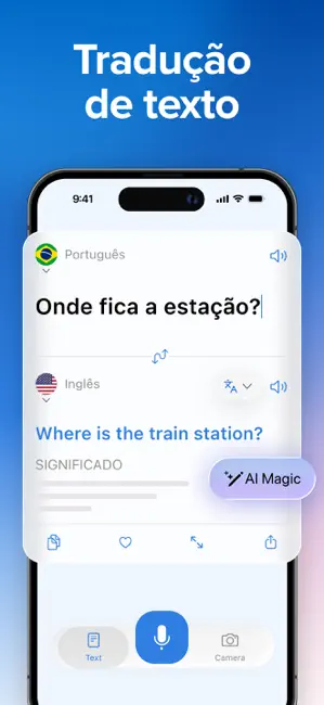 Tradutor IA - Talk & Translate iPhone screenshot 3