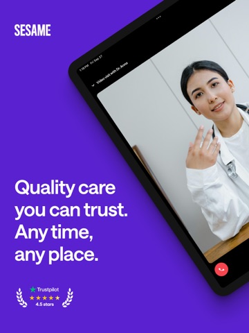 Sesame: Telehealth Care & More ipad screenshot 2