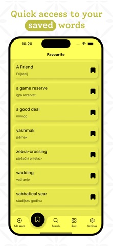 Croatian Dictionary screenshot