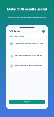 Focus Lens: Image OCR Screenshot 5 of 6