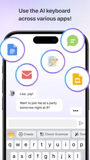 leapme:ai keyboard & assistant айфон картинки 2