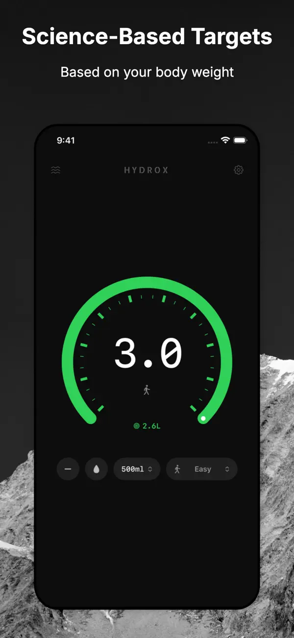 #1. HYDROX - Training Hydration (iOS) 来自: BALL VENTURES LLC