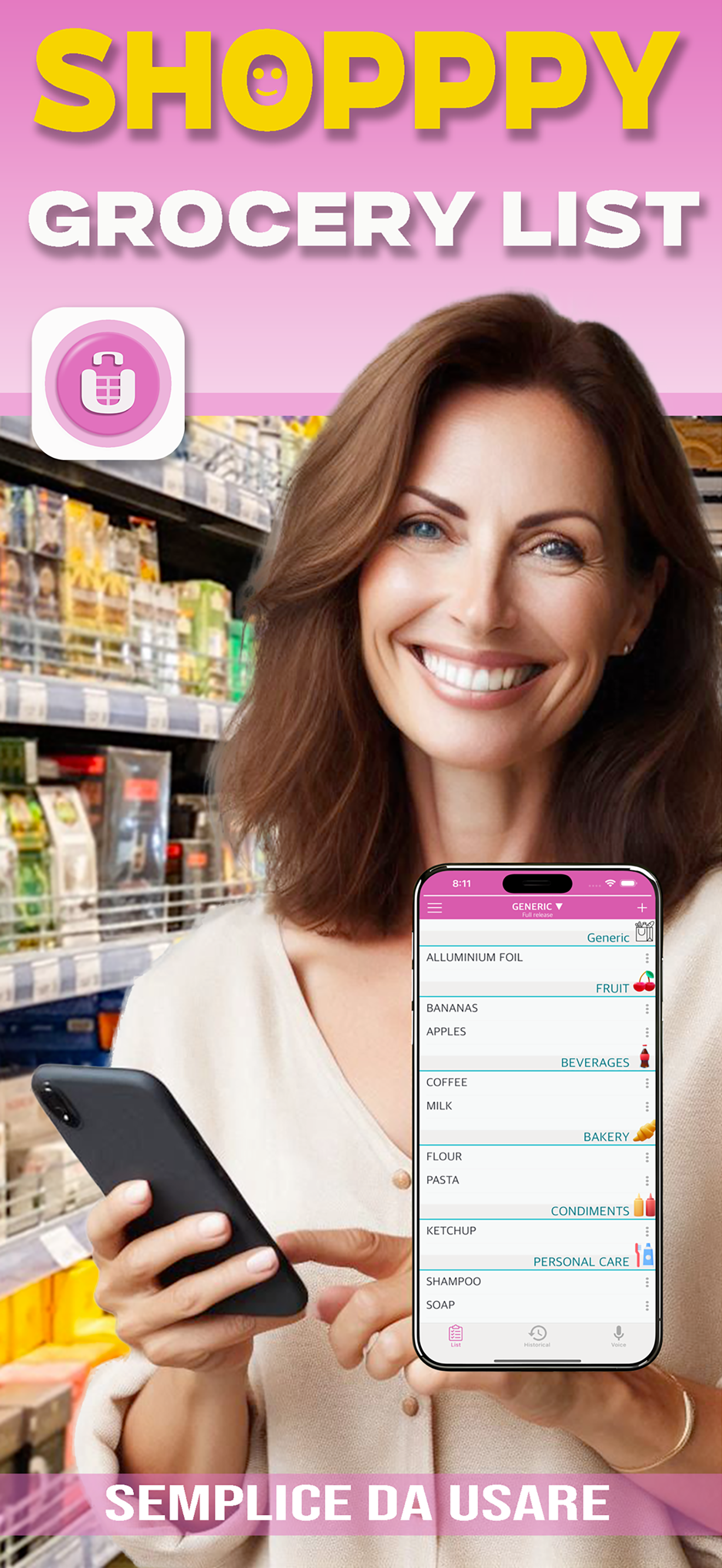 SHOPPPY  Voice Grocery List