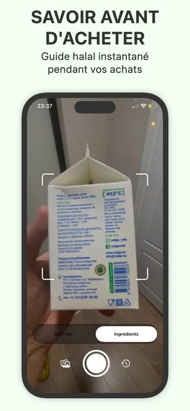 Halal Scanner AI: Ingrédients screenshot 1 of 4