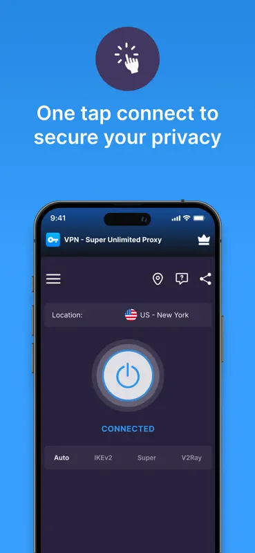 VPN - Super Unlimited Proxy screenshot 3 of 7