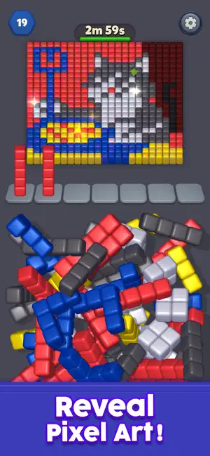 Pixel Art Reveal: Match Puzzle screenshot 2