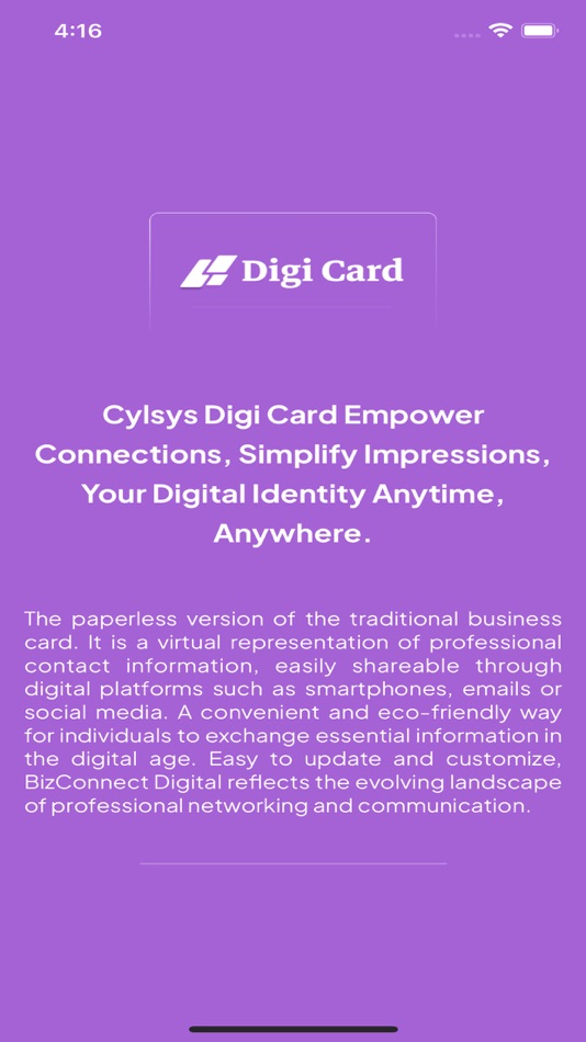 #1. CylsysDigiCard (iOS) 由: CYLSYS Software Solution Private Limited