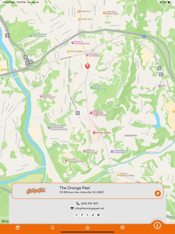 The Orange Peel iPad screenshot
