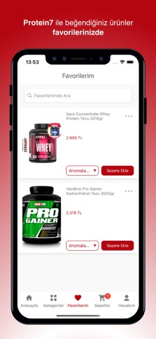 Protein7 screenshot