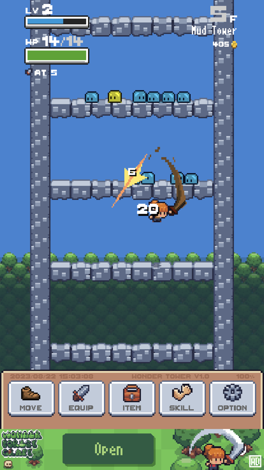 #1. Wonder Tower - Easy Action RPG (iOS) 由: HULABREAKS