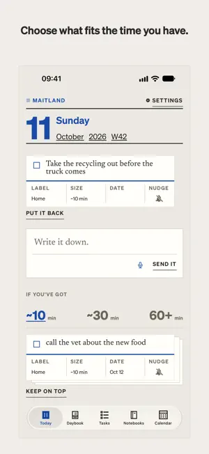 Maitland: To-Do List & Planner screenshot 1