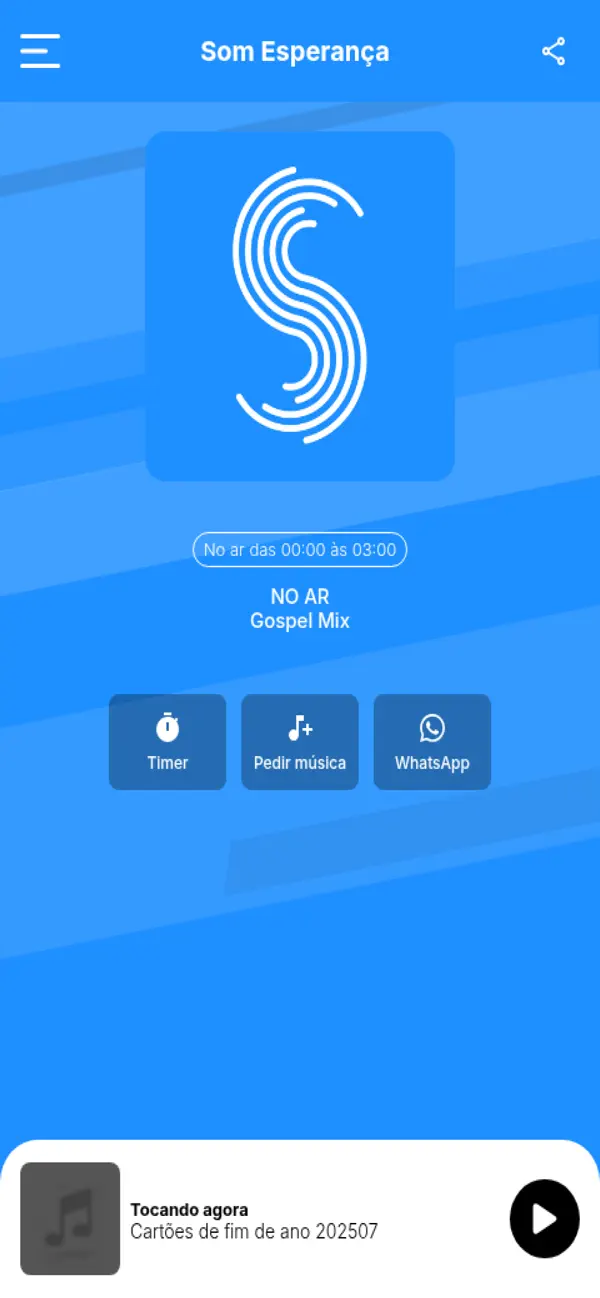Som Esperança (iOS) By: BRASCAST SERVICOS DE TRANSMISSAO