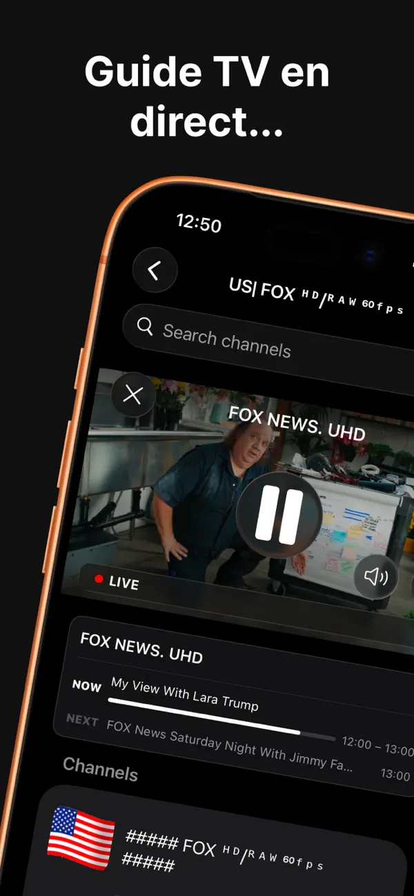 Screenshot #2 pour IPTV Pro - Smart Player