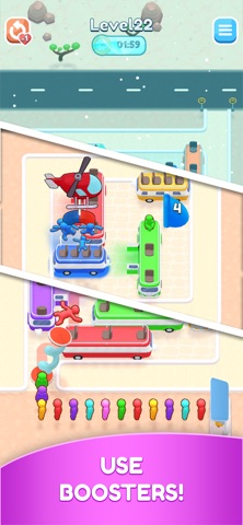 Bus Puzzle: Parking Jam iPhone screenshot