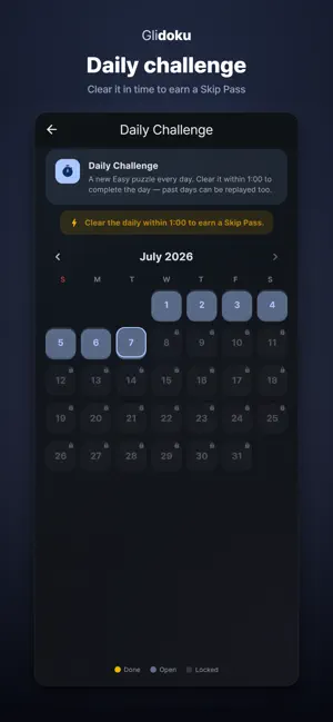 Glidoku: Sudoku Puzzle screenshot 4