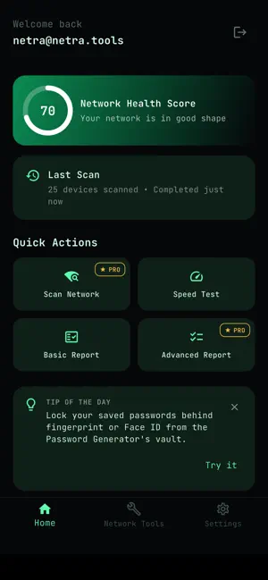 Netra: Network Toolkit screenshot 1