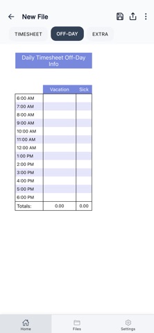 Business Schedule iPhone screenshot
