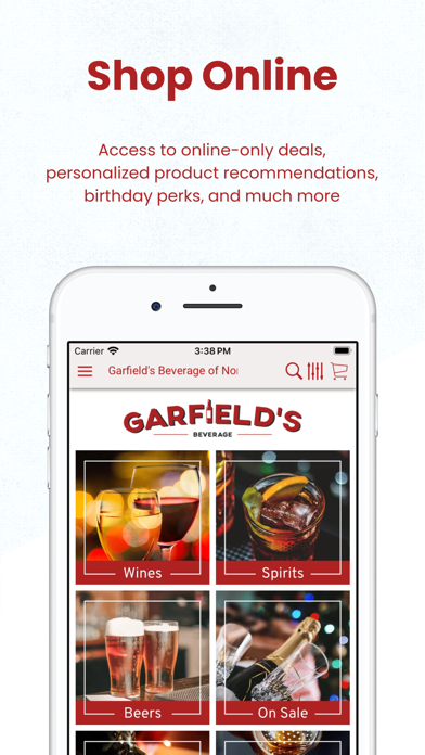 Screenshot #1 pour Garfield's Beverage