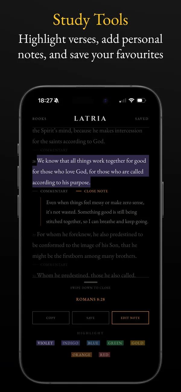 #4. Latria: Scroll with Scripture (iOS) De: ARIF HASSAN