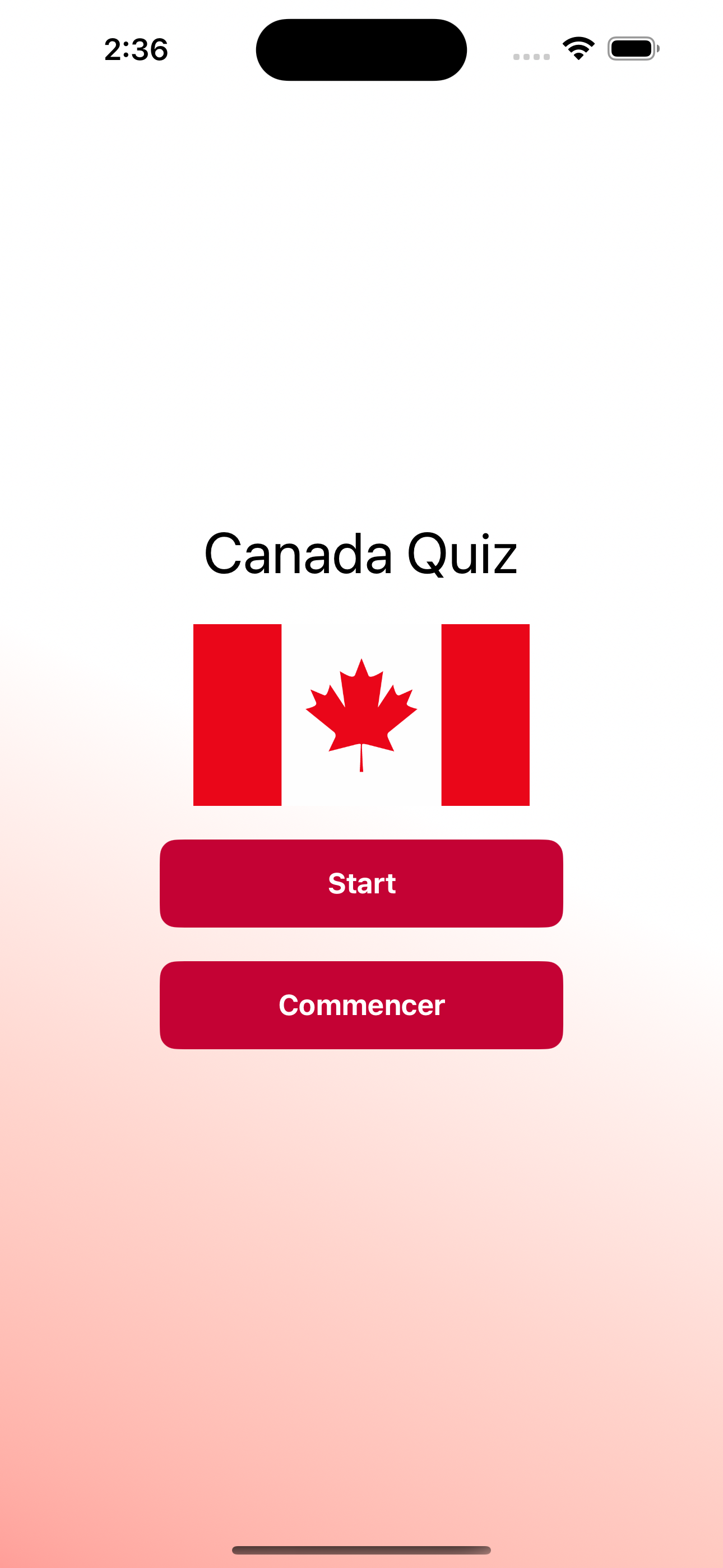 Canada Quiz.