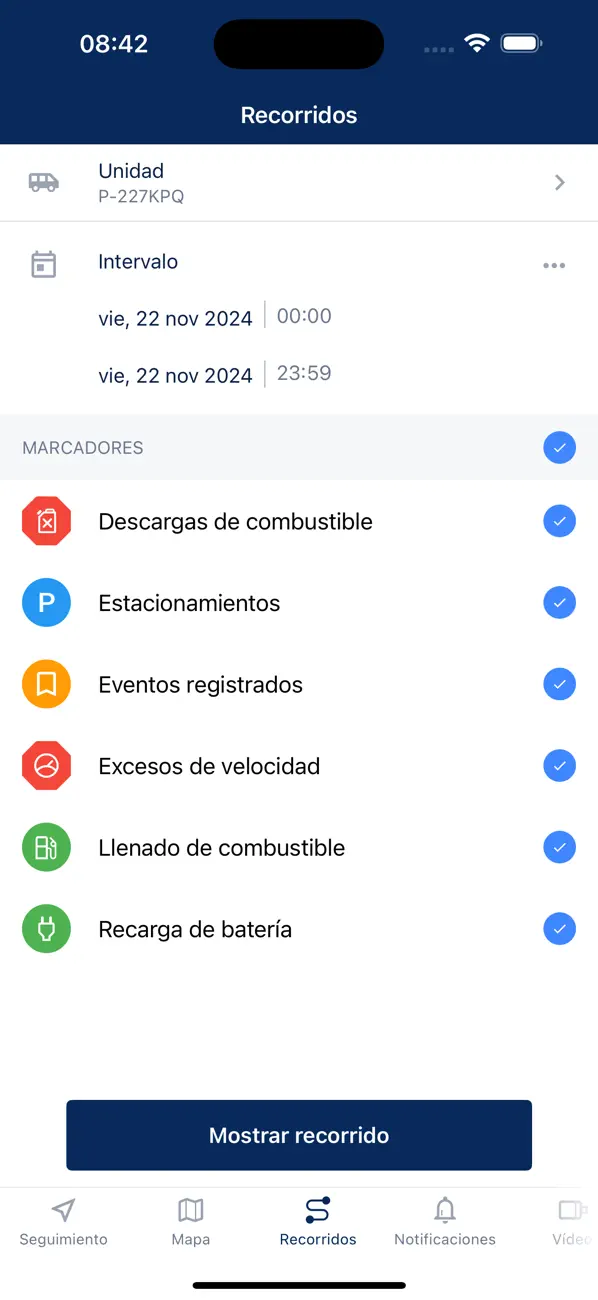 Screenshot #2 pour Central de GPS