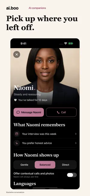ai.boo: AI Companion Chat screenshot 3