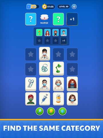 Pair Match Solitaire iPad screenshot